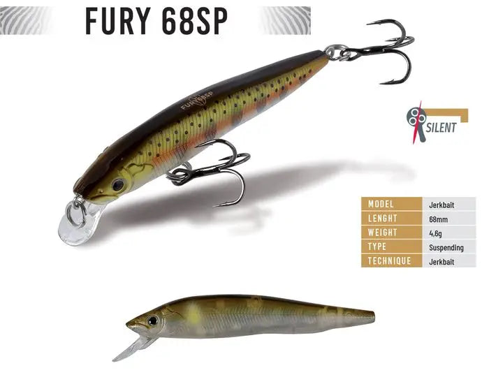 Vobler Herakles Fury 68sp 6.8cm 4.8gr Ayu Laminated