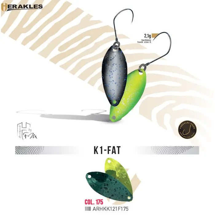 Oscilanta Herakles K1 Fat 2.1gr Culoare 175