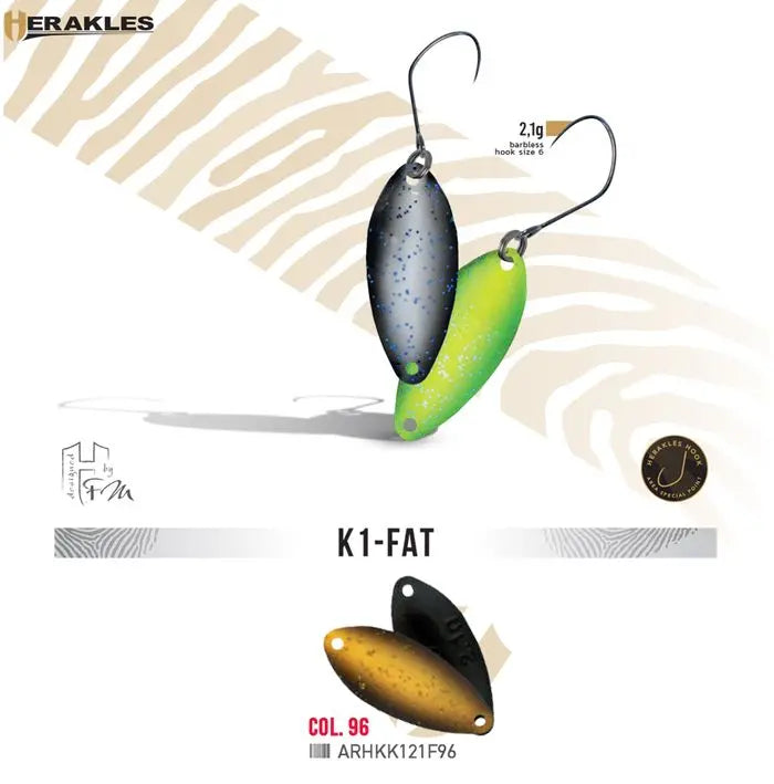 Oscilanta Herakles K1 Fat 2.1gr Culoare 96