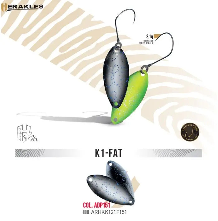 Oscilanta Herakles K1 Fat 2.1gr Culoare Adp151
