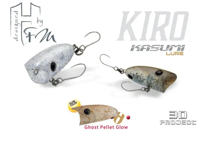 Popper Herakles Area Kiro F 2.7cm 1.8gr Ghost Pellet Glow