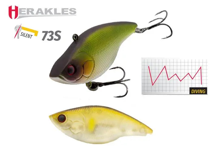 Vobler Herakles Blaze Rattle 73 Silent S 7.3cm 17gr Matt Ayu