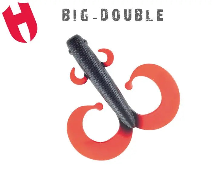 Shad Herakles Big Double 15cm Black Red