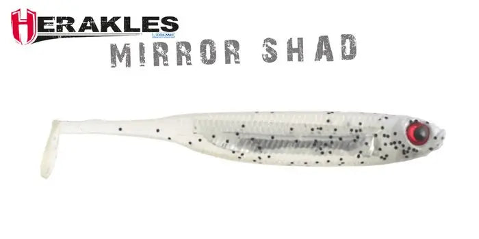 Herakles Mirror Shad 3.8 10cm Ghost