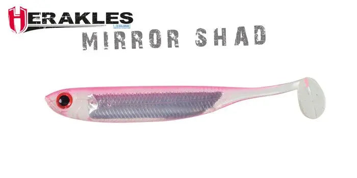 Herakles Mirror Shad 3.8 10cm Pinky