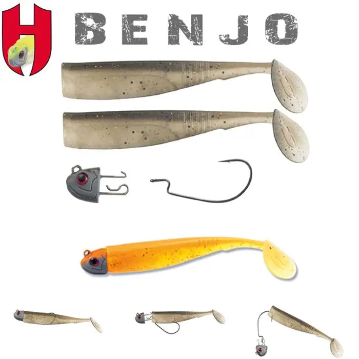 Combo Shad Herakles Benjo 3 7.5cm Orange Shiner