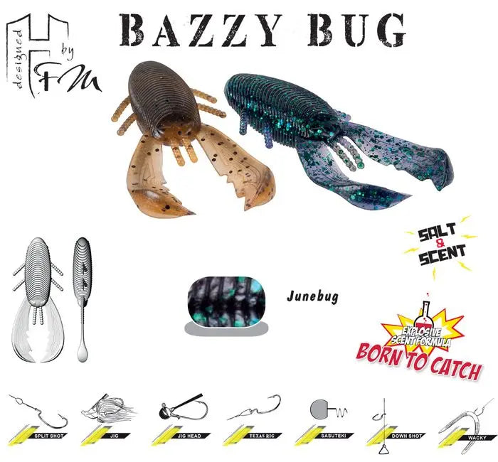 Herakles Bazzy Bug 3.2 8cm Junebug