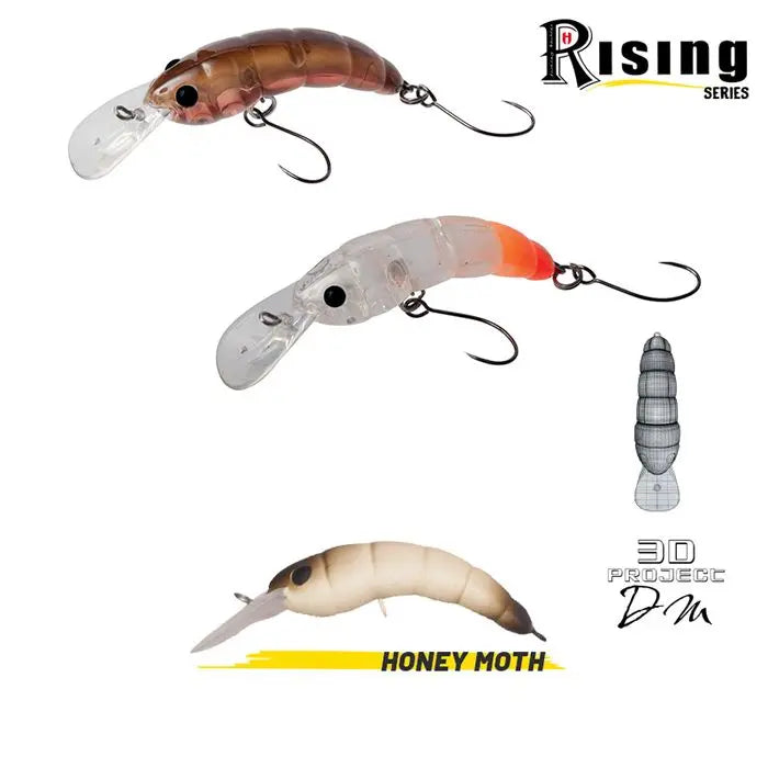 Vobler Herakles Moth Sk Sinking 3.7cm 2.4gr Honey Moth