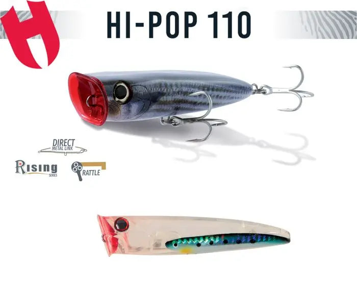 Popper Herakles Hi-pop 110 11cm 26gr Ghost