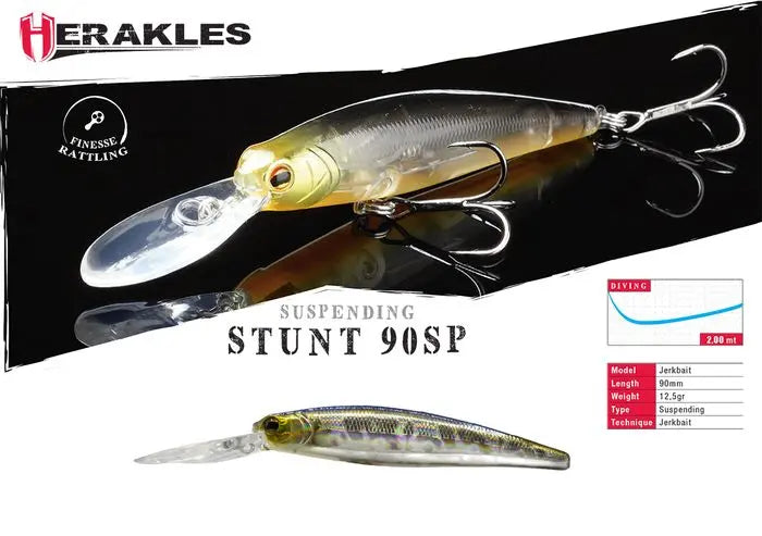 Vobler Herakles Stunt 90sp 9.0cm 12.5cm Alburno Flash