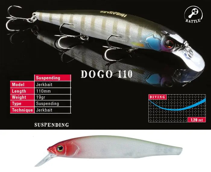 Vobler Herakles Dogo 110sp 11cm 19gr Clown