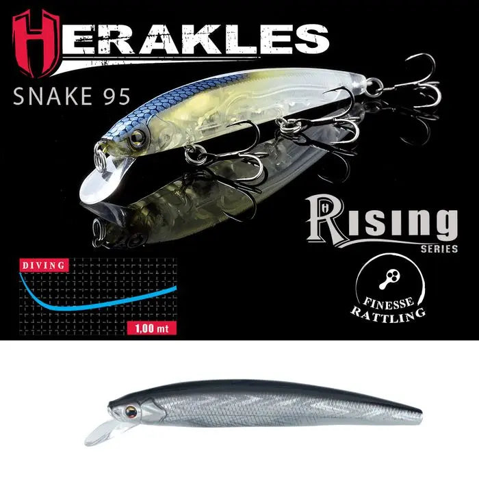 Vobler Herakles Snake 95f 9.5cm 8.8gr Shad