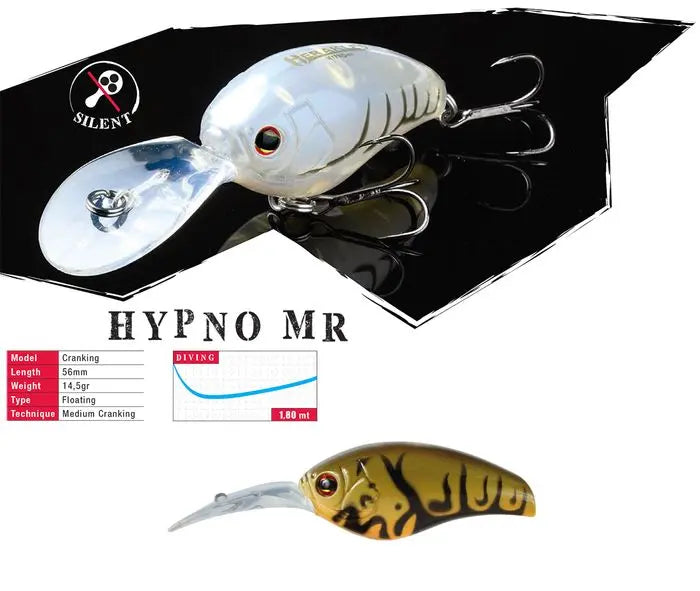 Vobler Herakles Hypno-mr F 5.6cm 14.5gr Brown Craw