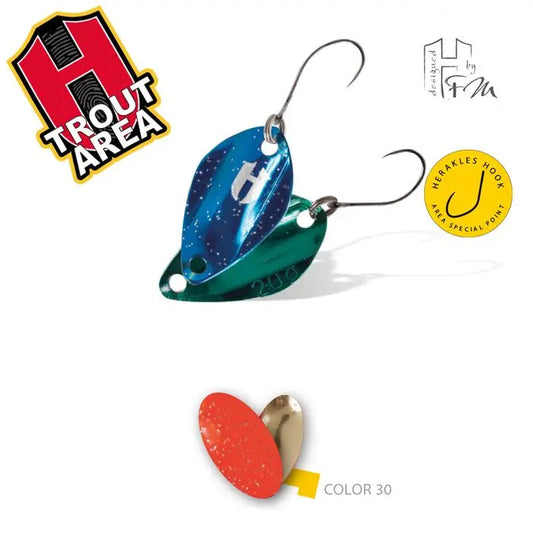Oscilanta Herakles Ruck Spoon 2.0gr Culoare 30 Orange Gold
