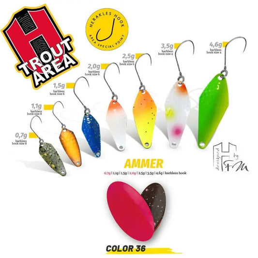 Oscilanta Herakles Ammer 3.5gr Culoare 36 Pink Pellet