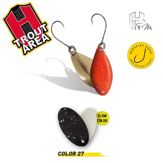 Oscilanta Herakles Spike 1.0gr Culoare 27 Black Glow