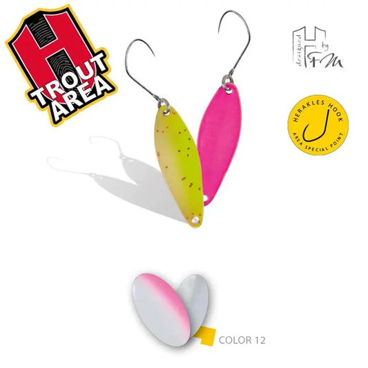 Oscilanta Herakles Race 1.5gr Culoare 12 White Pink