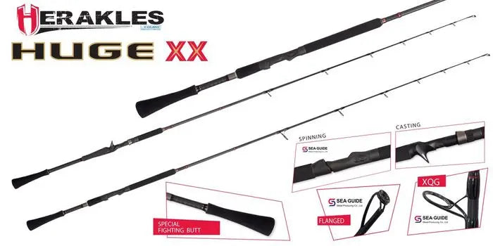 Herakles Huge Xx Hhc1-730h Cast 7 3 220cm 1-4 30-120gr Heavy