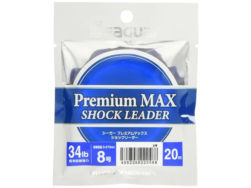 Seaguar Premium MAX Shock Leader 20m #8.0 - 0.470mm - 15.4kg