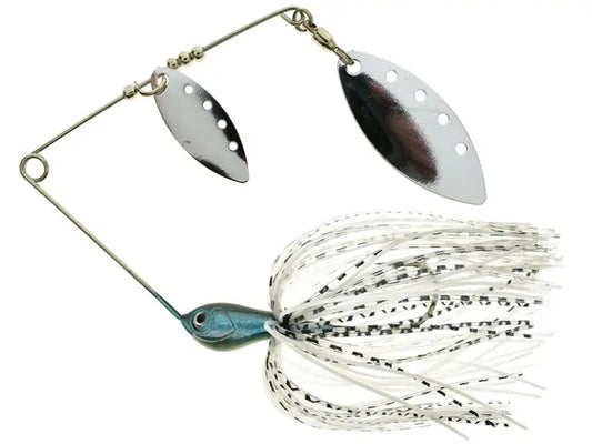RTB Dual Blade Spinnerbait 16g Silver Black Glitter Silver Black Glitter
