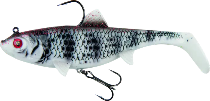 Fox Rage Replicant Wobble 14cm 5.5in 55g UV Zebra 64g.