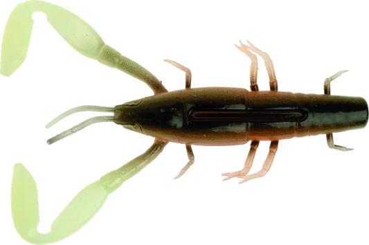 Fox Rage Critter 9cm 3.5in UV Hot Olive 40pcs 6g.