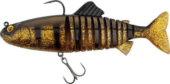 Fox Rage Jointed Replicant 20cm 8in 120g UV Golden Perch 142g.