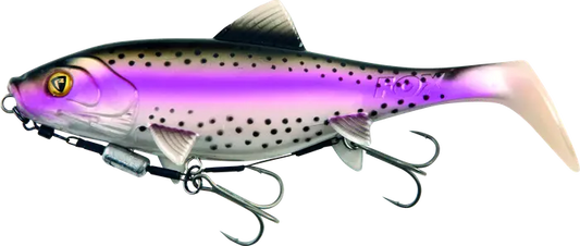 Fox Rage Replicant 18cm 7in Shallow 65g UV Original Rainbow Trout 80g.