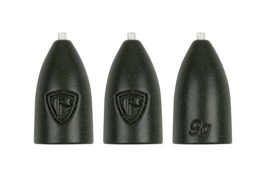 Fox Rage 9g Tungsten Bullet Weights 3pcs