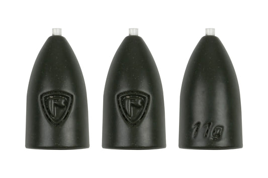 Fox Rage 11g Tungsten Bullet Weights 3pcs
