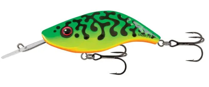 Salmo Sparky Shad 4cm Floating GREEN TIGER
