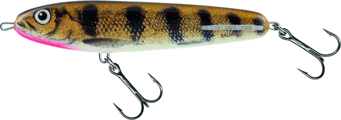 Salmo Sweeper Limited Edition Sinking 14cm Emerald Perch 89g.