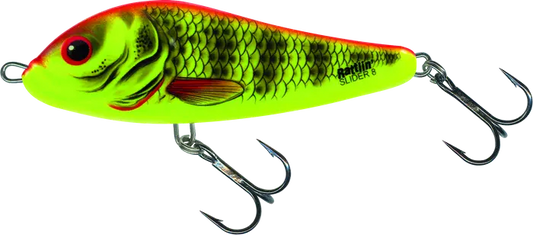 Salmo Rattlin' Slider Sinking 8cm Bright Perch 36g.