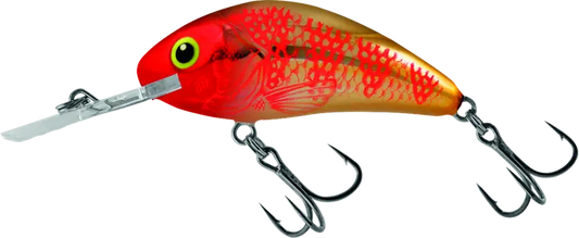 Salmo Rattlin' Hornet Floating 6.5cm Golden Red Head 44g.