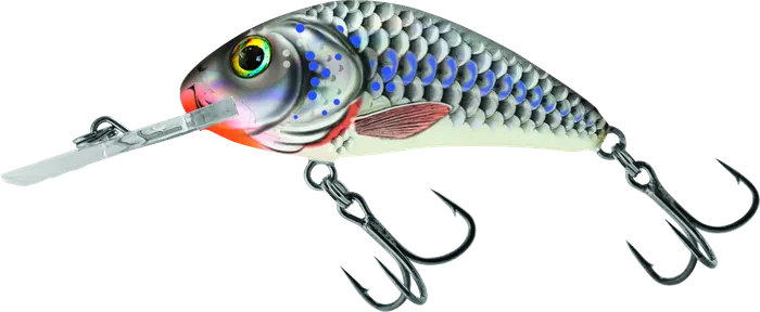 Salmo Rattlin' Hornet Floating 6.5cm Silver Holographic Shad 42g.