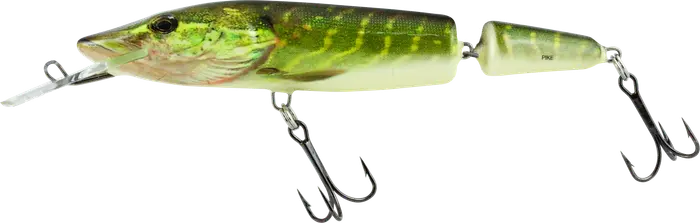 Salmo Pike Jointed Deep Runner Floating 13cm Real Pike 48g.