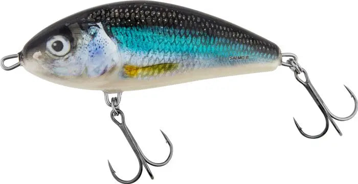Salmo Fatso Floating 12cm Spotted Holo Smelt