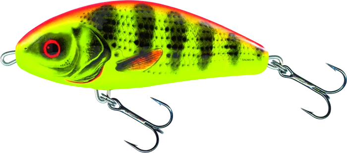 Salmo Fatso Floating 8cm Bright Perch 28g.
