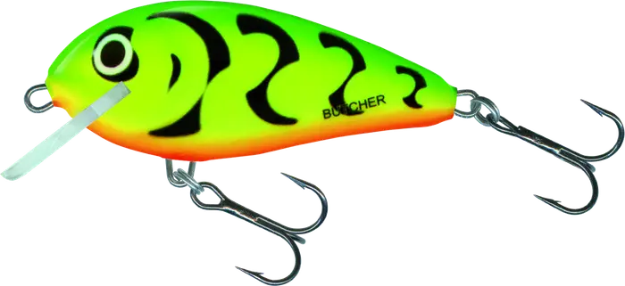 Salmo Butcher Sinking 5cm Green Tiger 14g.