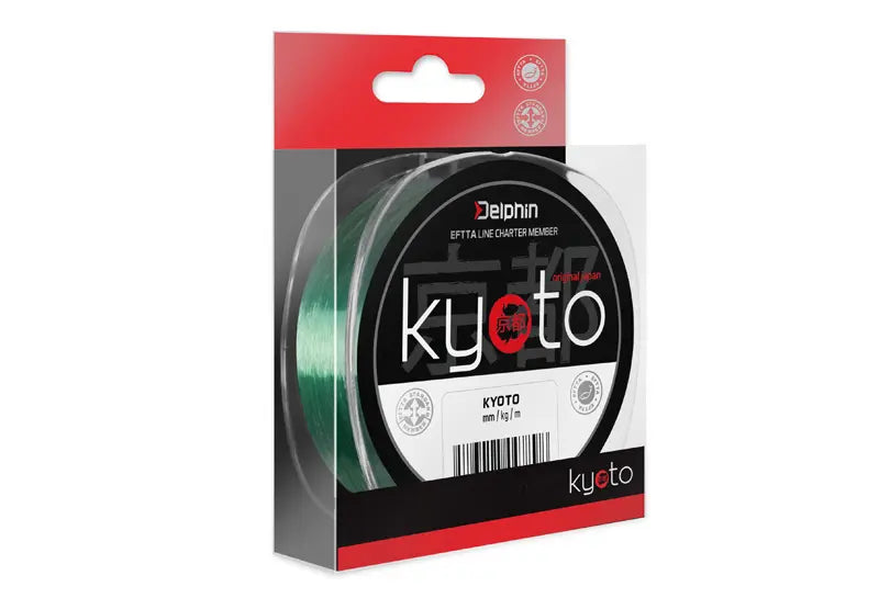 Monofilament Delphin KYOTO verde 0,181mm 3,0kg 300m