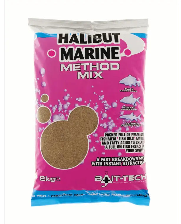 Bait Tech Nada Halibut Marine Method Mix 2kg