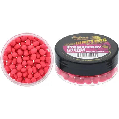 Momeli Critic Echilibrate Select Baits Method Feeder Wafters Strawberry Cream