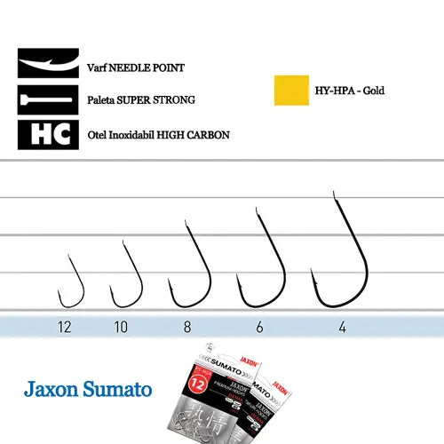 Jaxon Carlige Sumato Yamame Nr 4 Galben