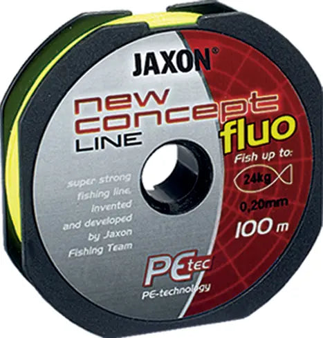 Jaxon Fir Textil Concept Line Galben Fluo 100m 0.18mm