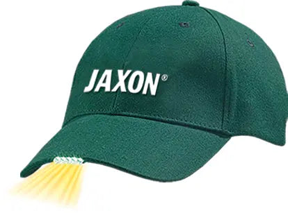 Jaxon Sapca Verde Cu Lanterna Clip 5led