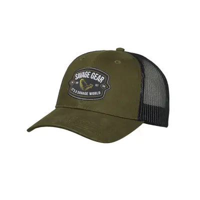 Savage Gear Badge Trucker Cap Green