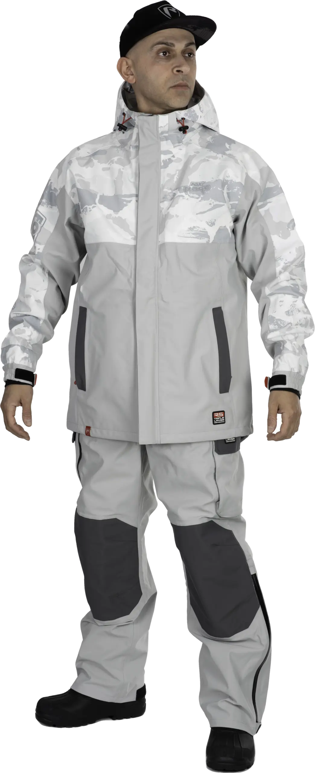Fox Rage Light Camo RS Triple Layer Jacket 2XL 1006g.