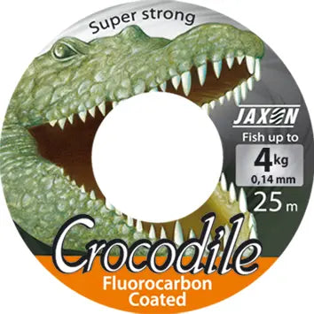Jaxon Fir Crocodile Fluorocarbon Coated 25m 0.18mm