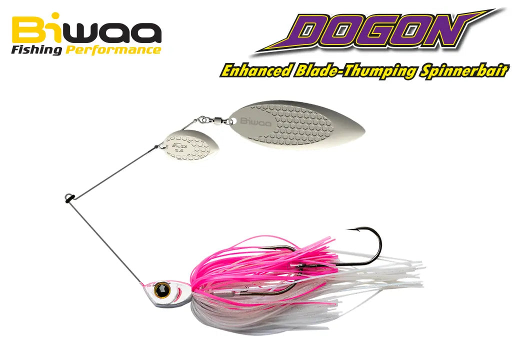 Biwaa Spinnerbait Dogon 1/2oz 14gr 06 Pink Ice-silver Blades