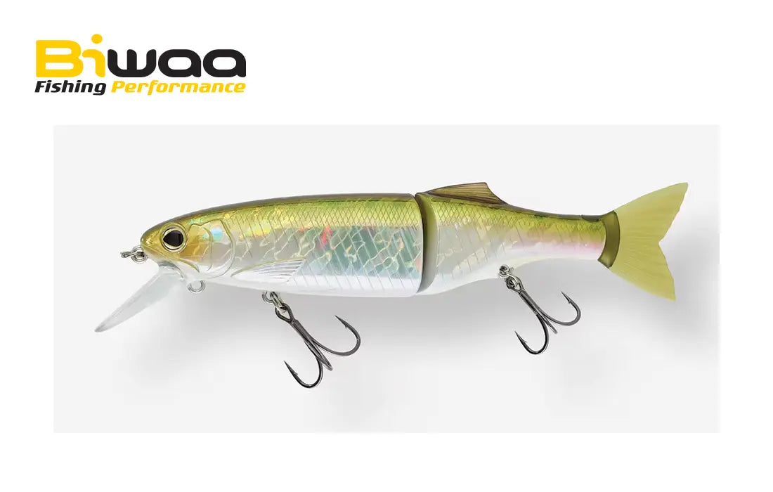 Biwaa N-denger 110sp 11cm 17gr D019 Dos Vert